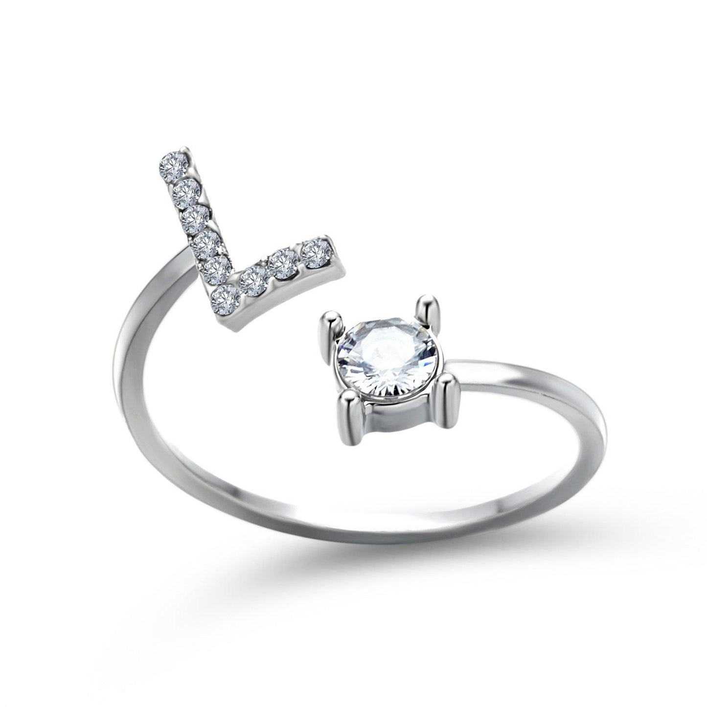Sleek Letter Ring - Shopylife