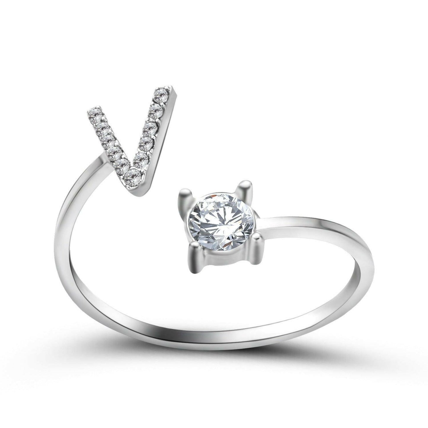 Sleek Letter Ring - Shopylife