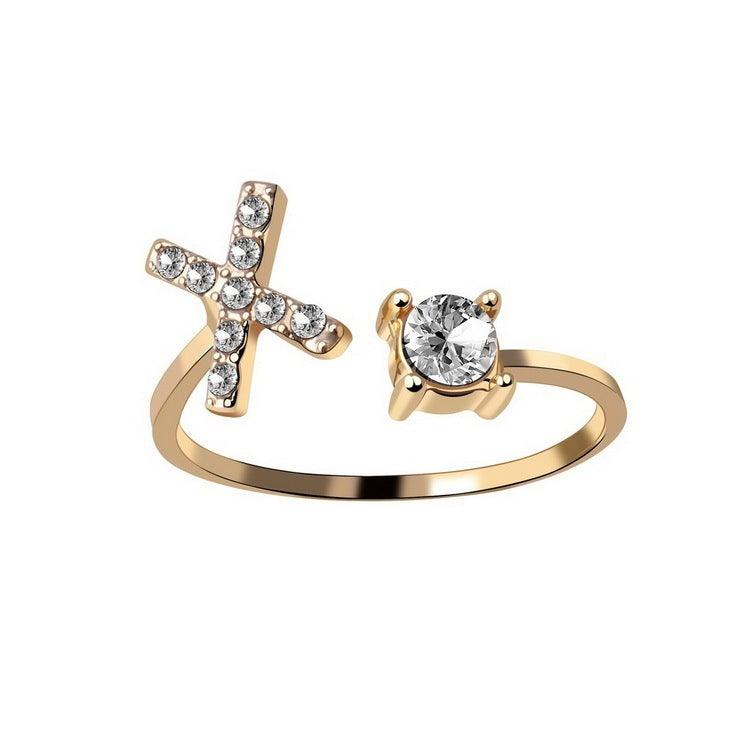 Sleek Letter Ring - Shopylife