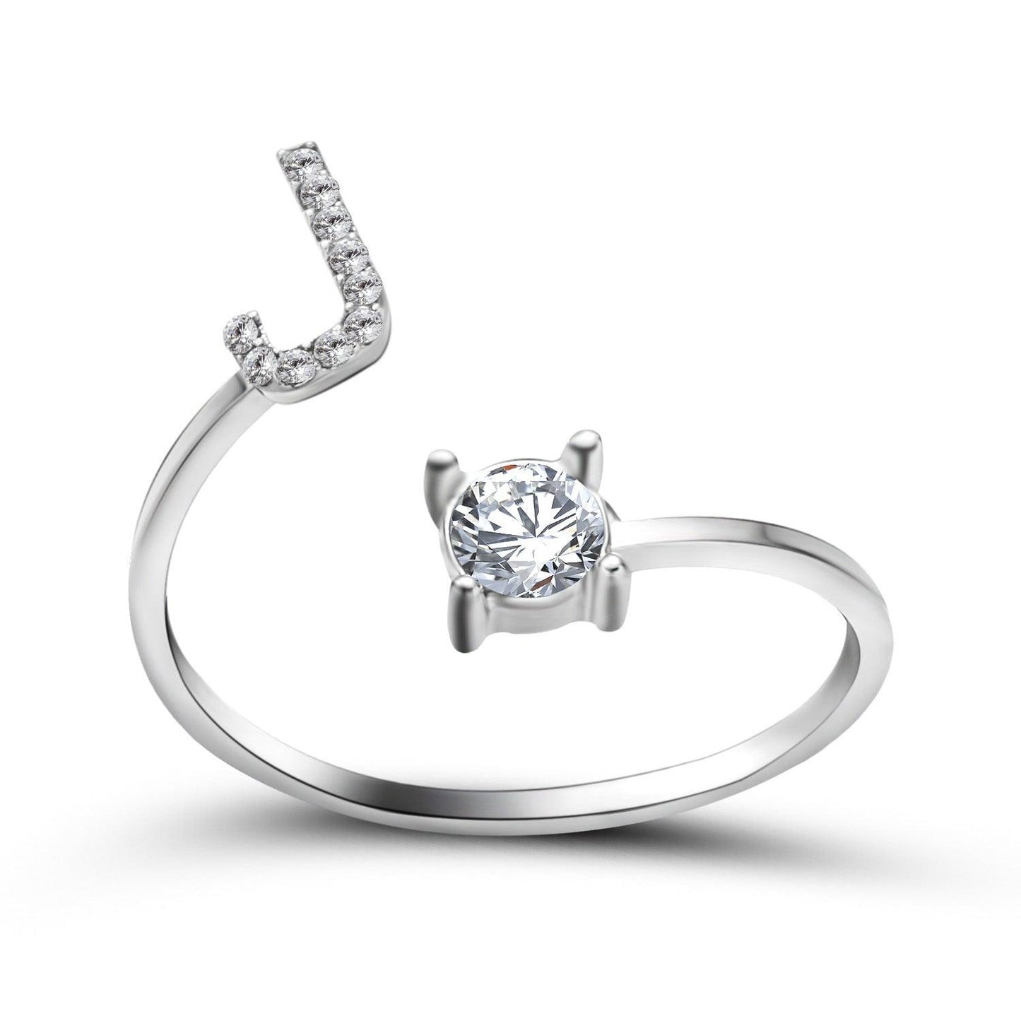 Sleek Letter Ring - Shopylife