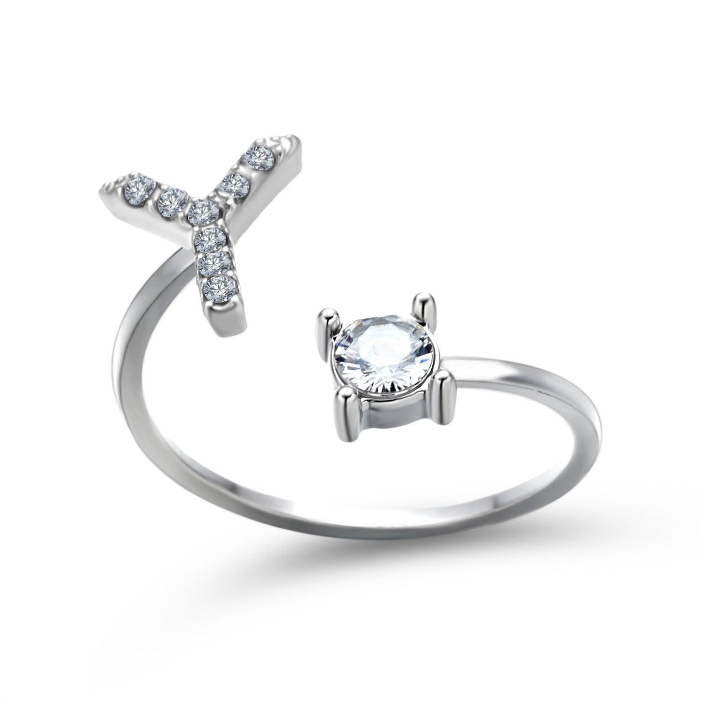 Sleek Letter Ring - Shopylife