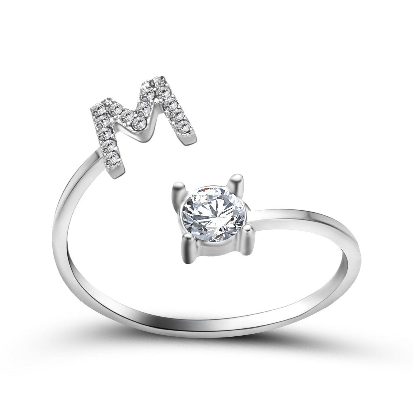 Sleek Letter Ring - Shopylife
