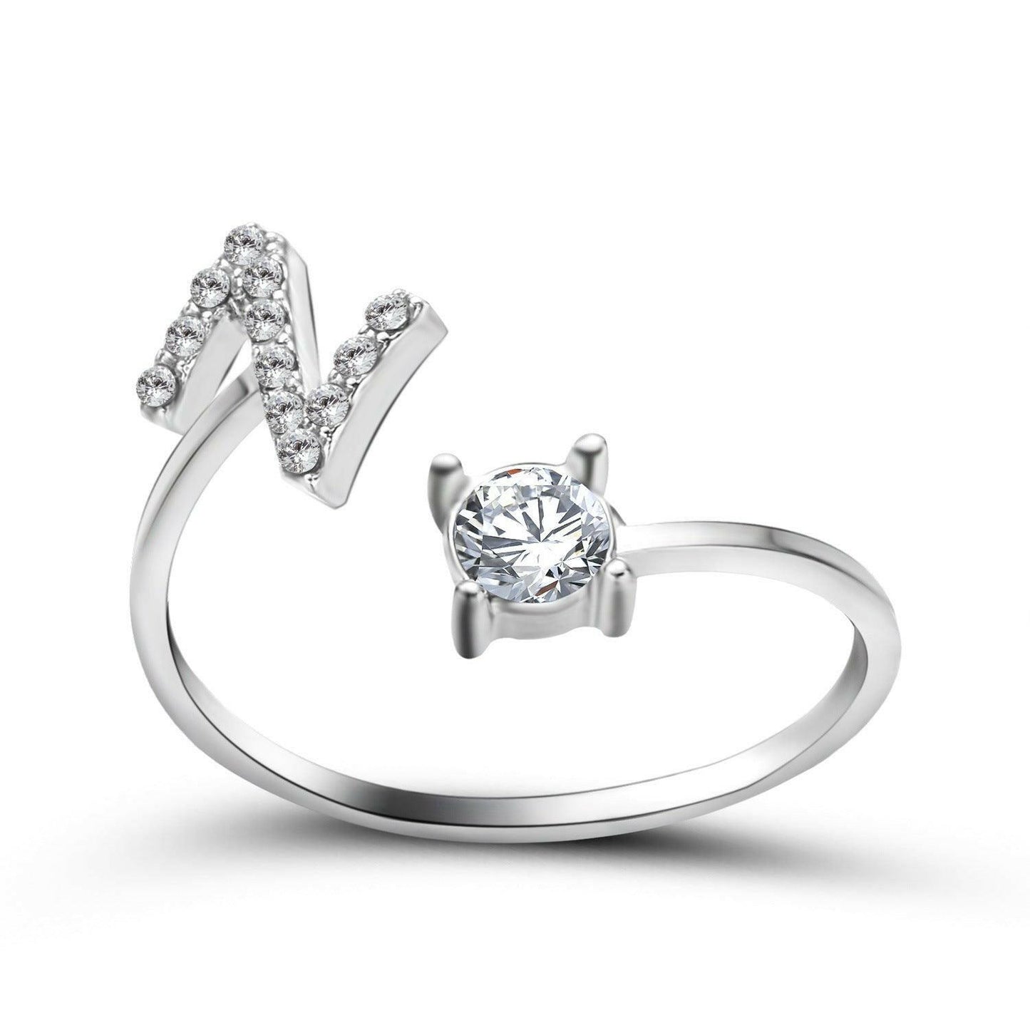 Sleek Letter Ring - Shopylife