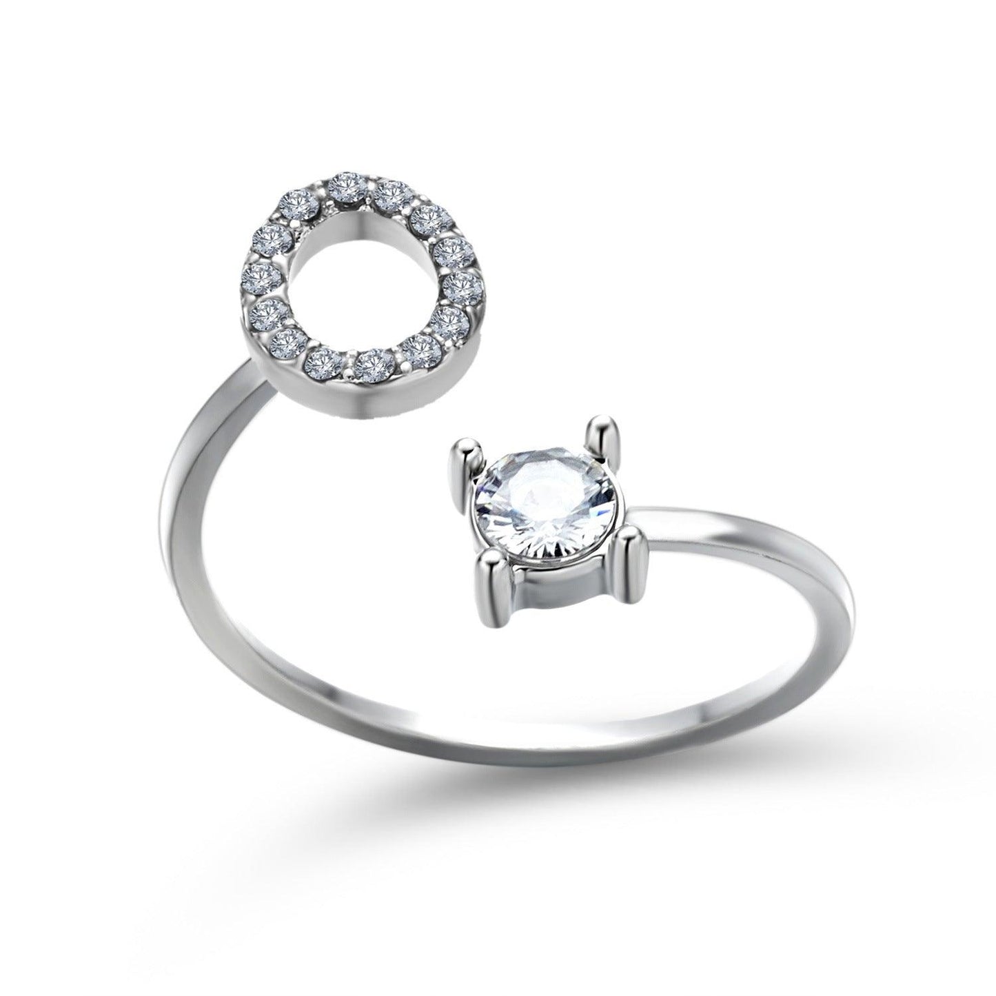 Sleek Letter Ring - Shopylife