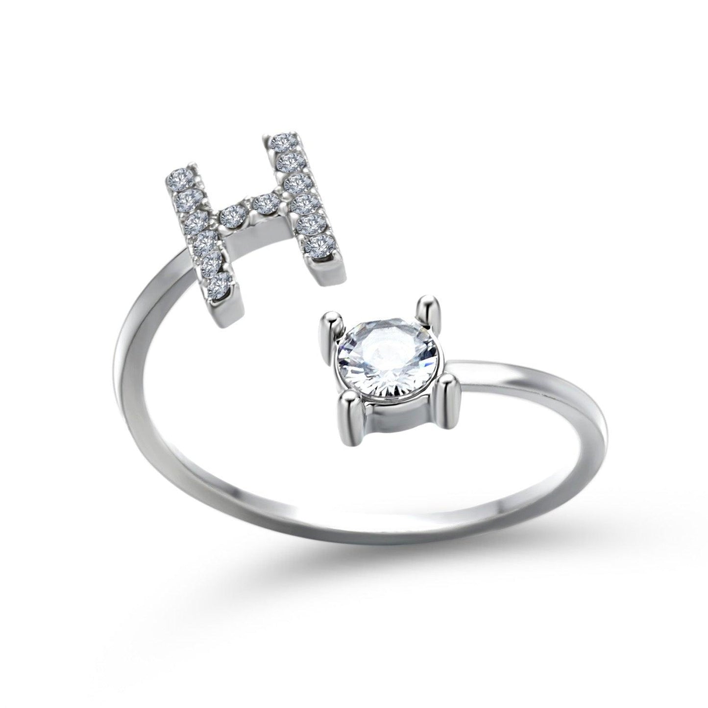 Sleek Letter Ring - Shopylife