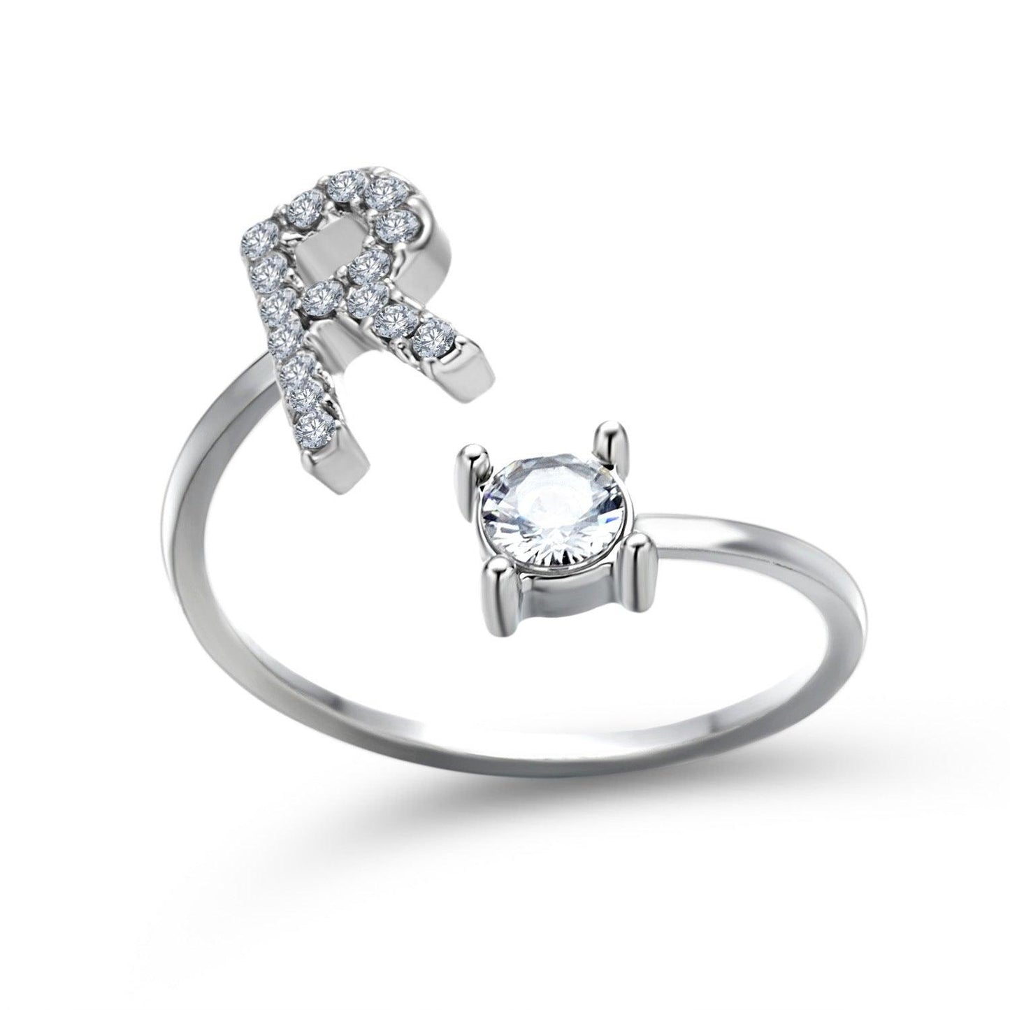 Sleek Letter Ring - Shopylife