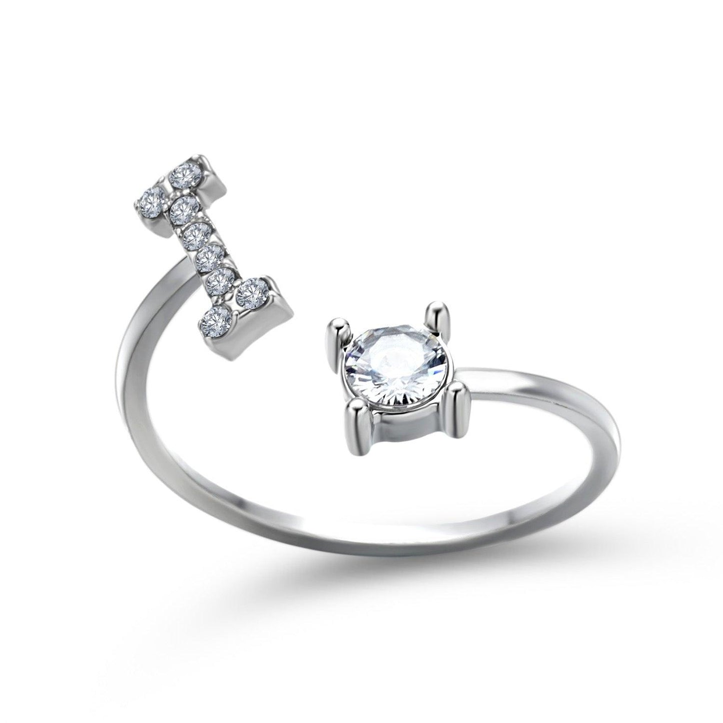 Sleek Letter Ring - Shopylife