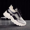 Socks Mouth Dad Shoes Gray