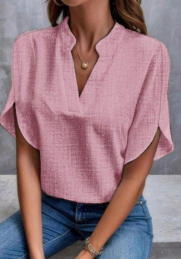 Chiffon V Top - Shopylife -