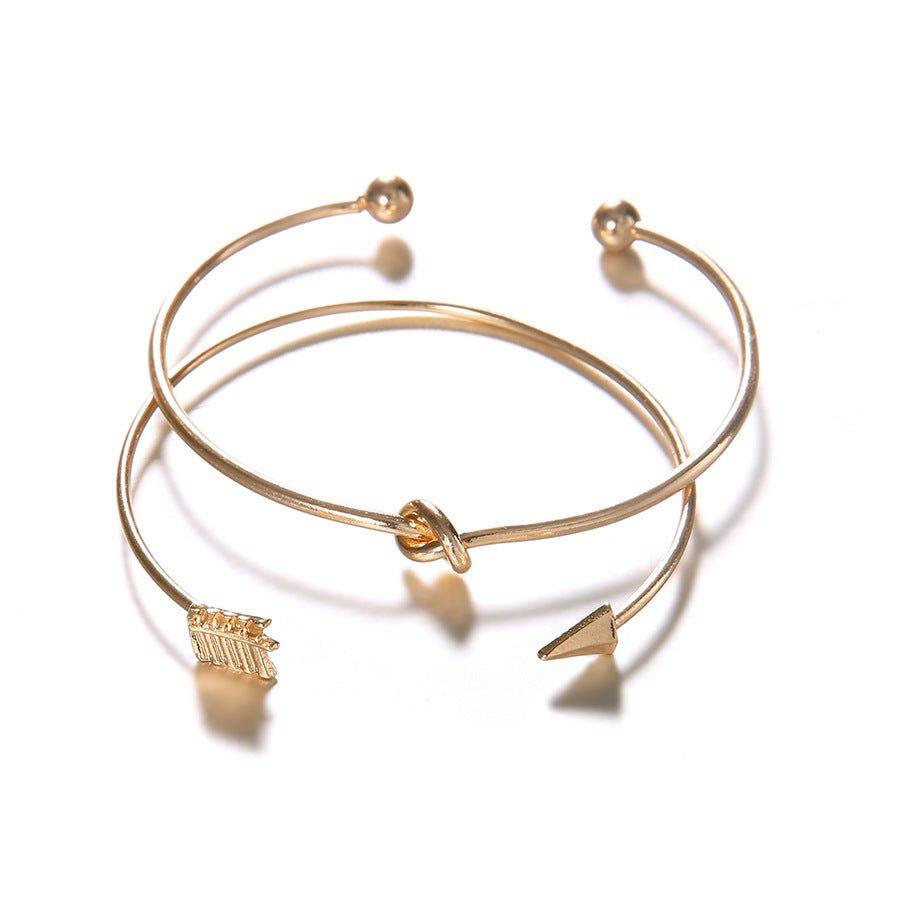 Cuff Arrow Knotted Bracelet - Shopylife -