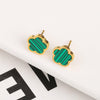 Green Earrings