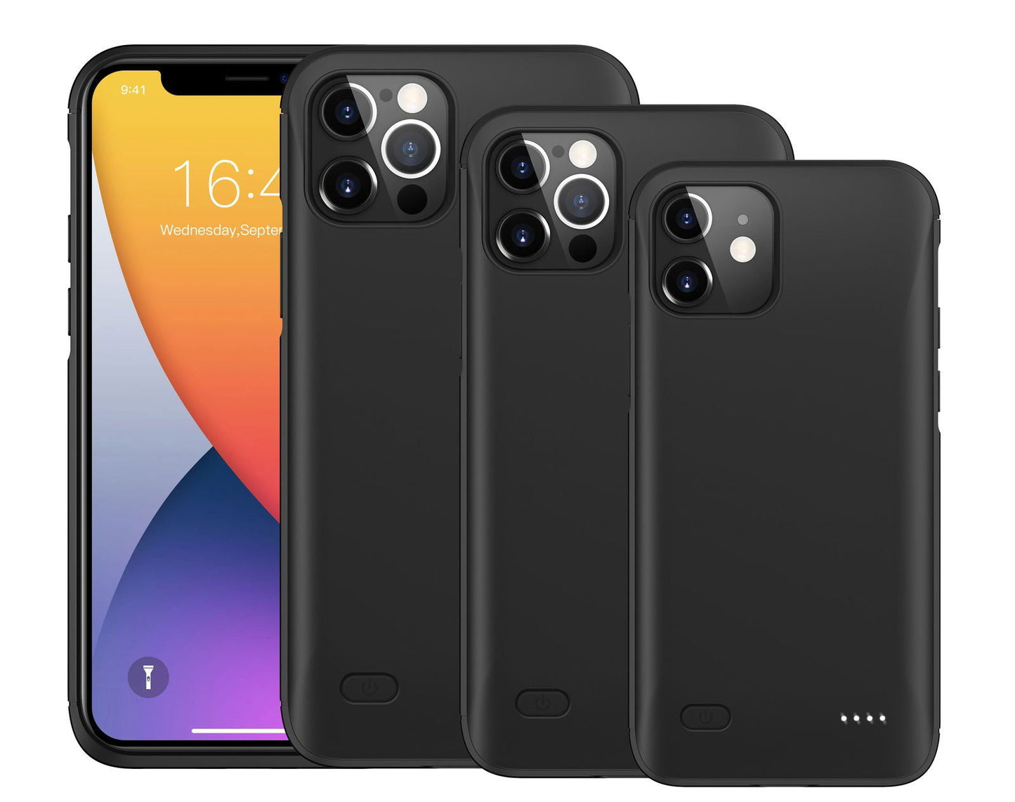 Large-capacity charging case with back clip battery - Shopylife -