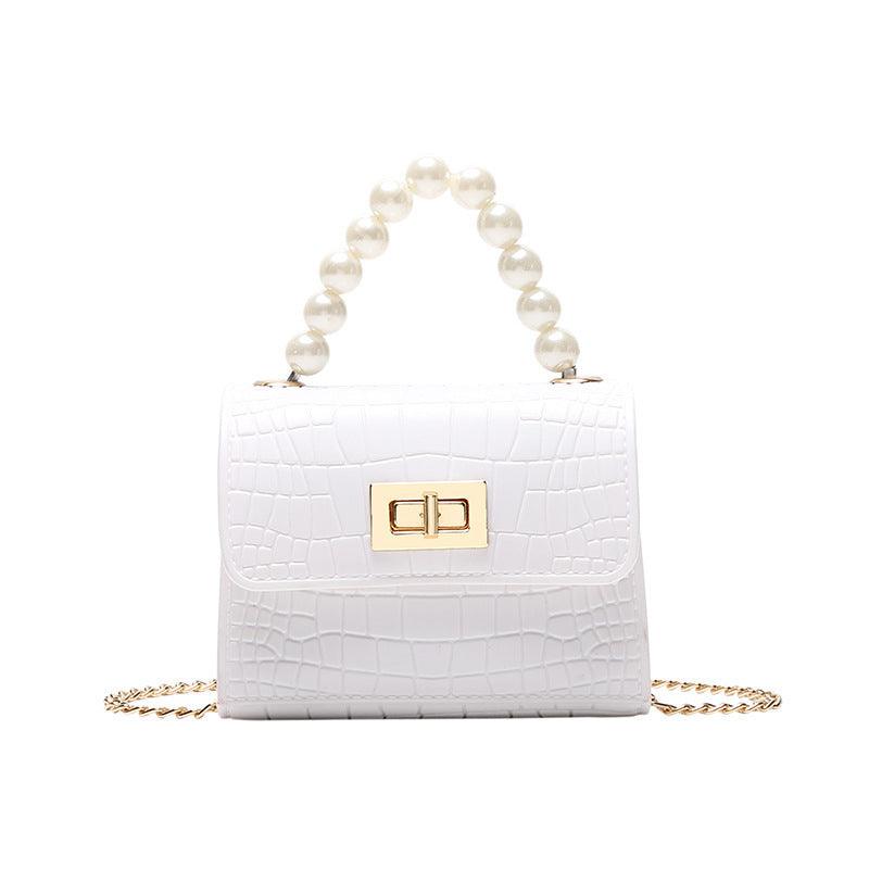 Luxe Pearl Jelly Handbag - Shopylife -
