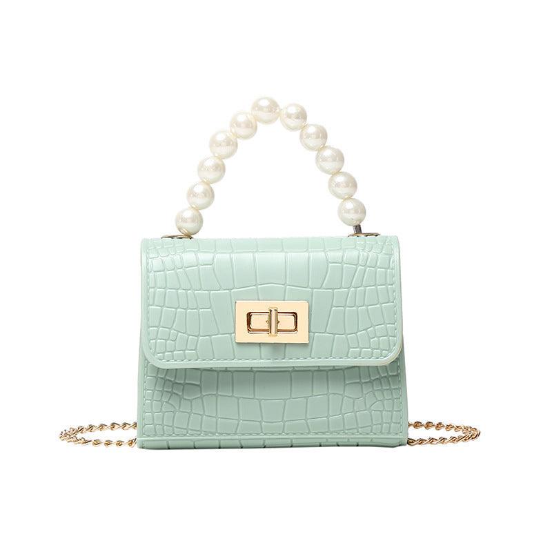Luxe Pearl Jelly Handbag - Shopylife -