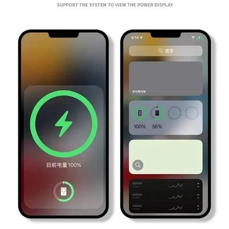 Magnetic Wireless Power Bank External Portable Battery Pack For iphone 11 13 12 14 15 Pro Max Mini Powerbank Moblie Phone Case - Shopylife -