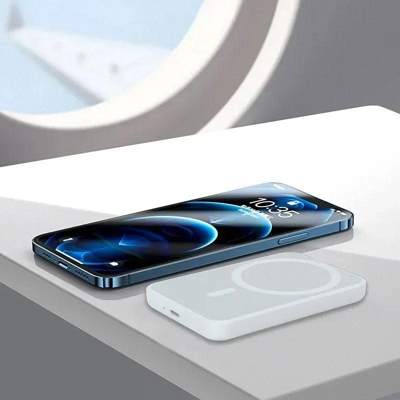 Magnetic Wireless Power Bank External Portable Battery Pack For iphone 11 13 12 14 15 Pro Max Mini Powerbank Moblie Phone Case - Shopylife -