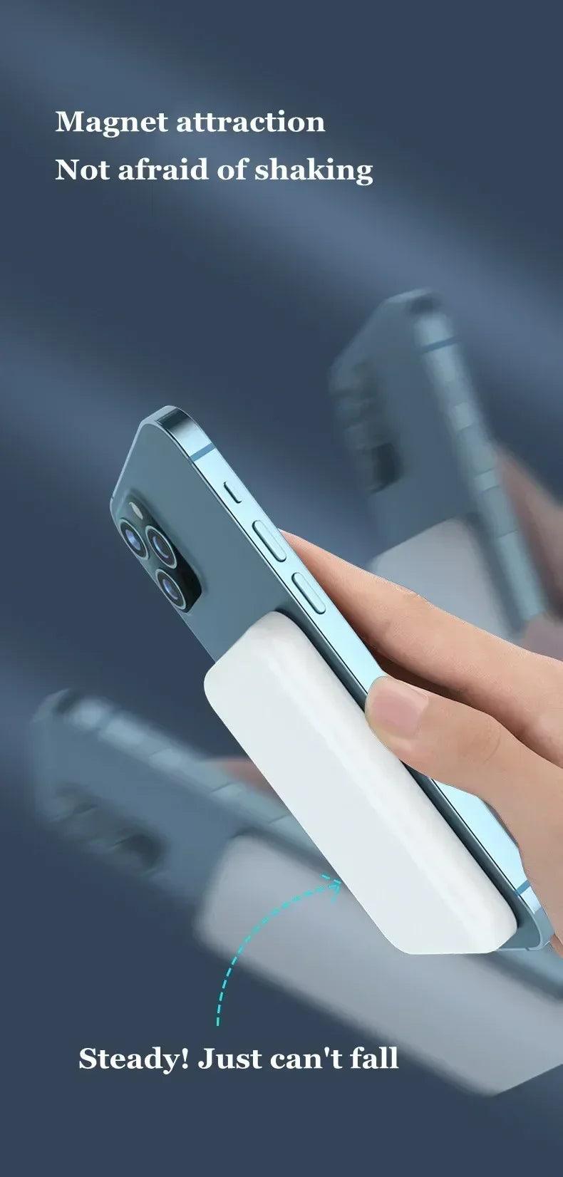Magnetic Wireless Power Bank External Portable Battery Pack For iphone 11 13 12 14 15 Pro Max Mini Powerbank Moblie Phone Case - Shopylife -