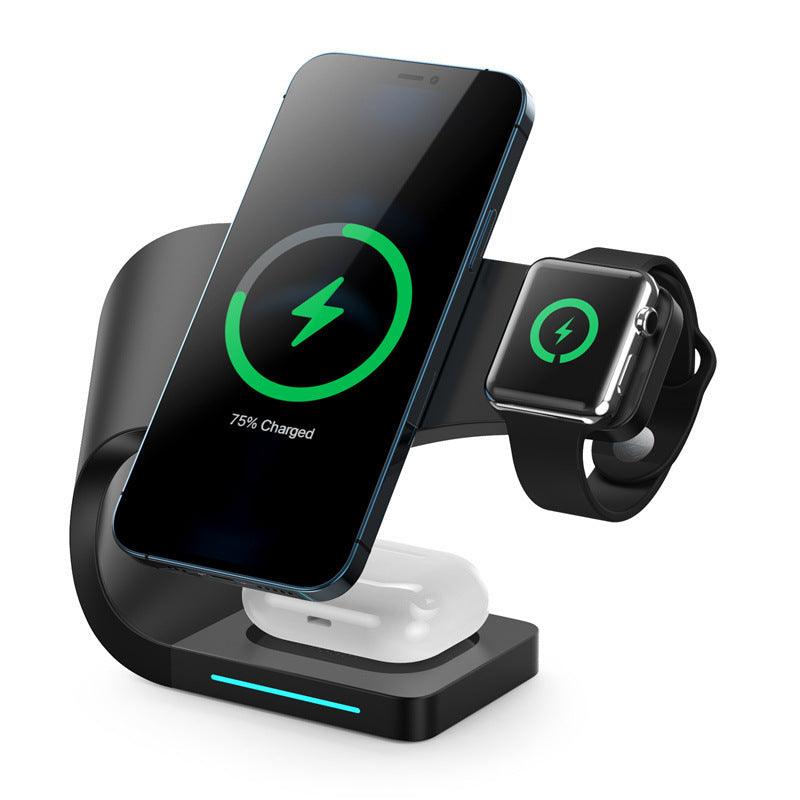 Multi-function Charging Stand Magnetic Wireless Charging 15W Fast Charging - Shopylife -