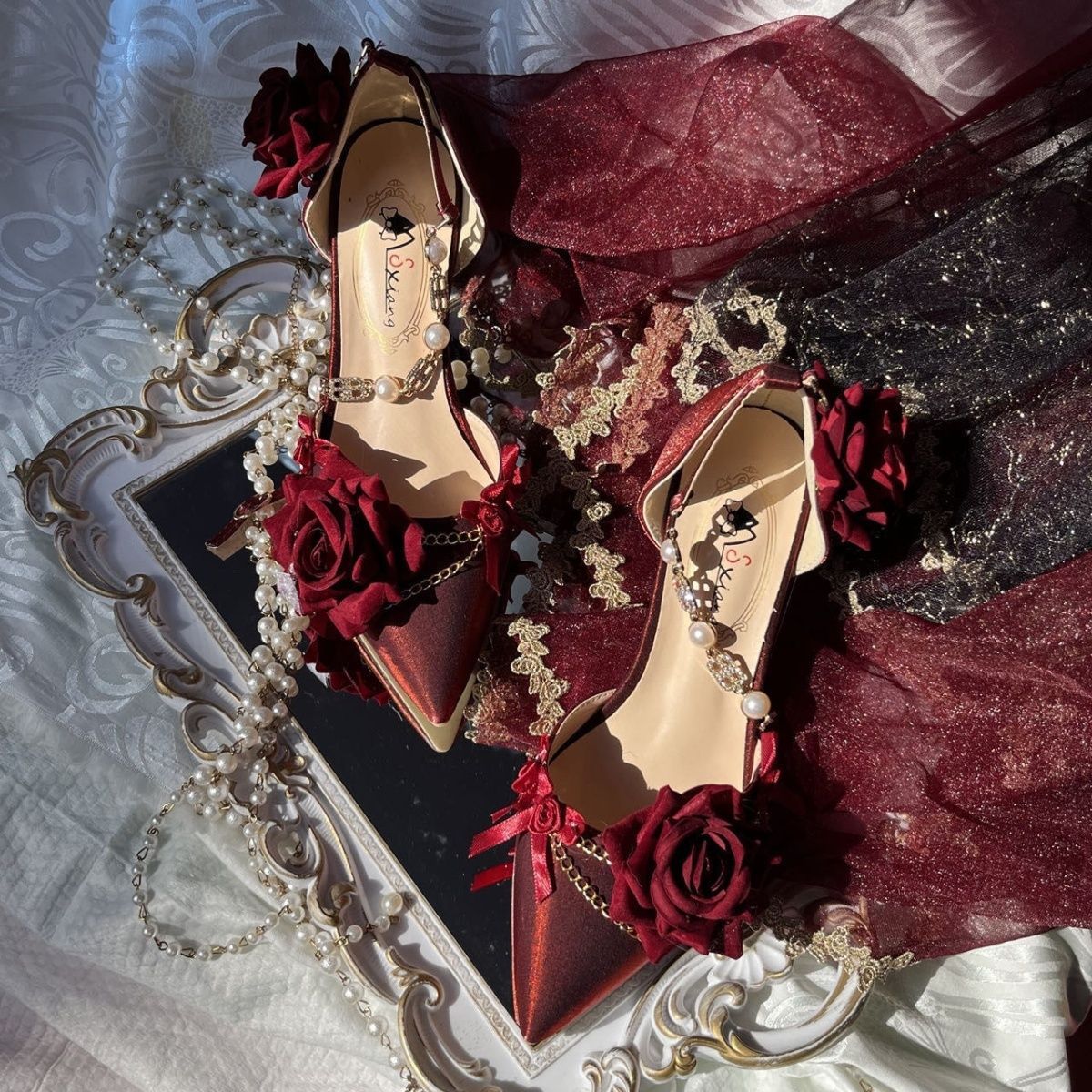 VelourBloom™ Tea Party Chic