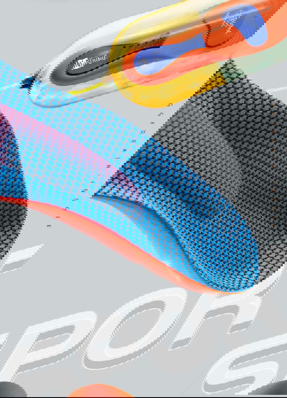 Orthopedic Sports Elasticity Insoles For Shoes Sole Unisex Technology Shock Absorption Breathable Running Insoles - Shopylife