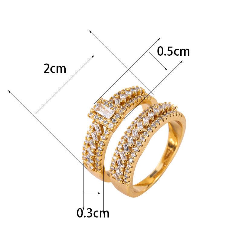 Stylish Zircon Ring - Shopylife