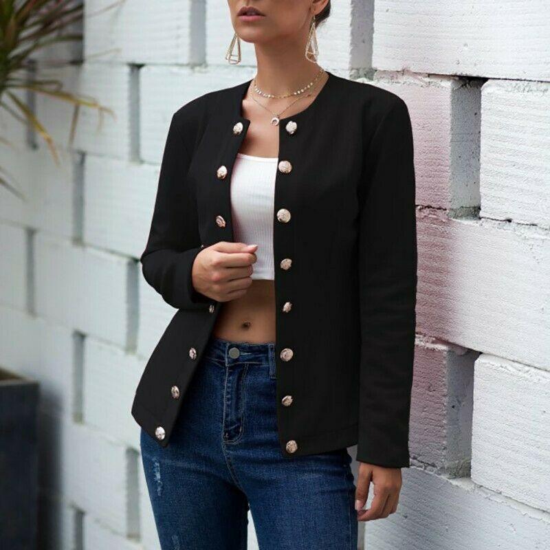 Tendy Double-Breasted Blazer.