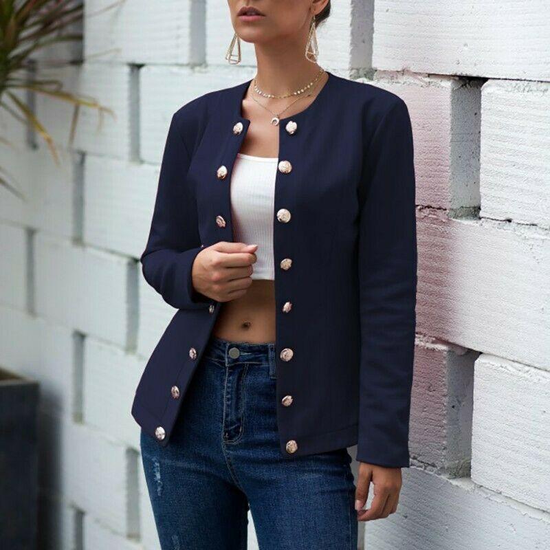 Tendy Double-Breasted Blazer.