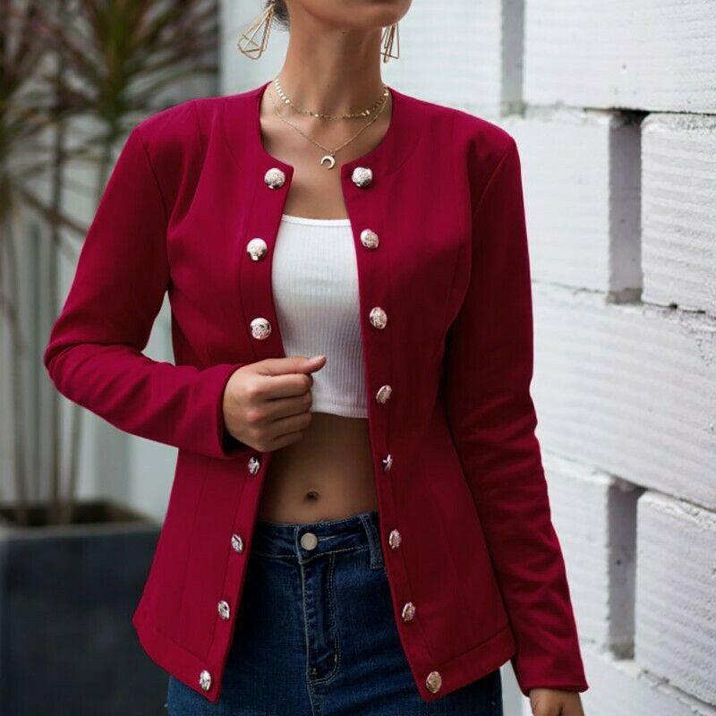 Tendy Double-Breasted Blazer.