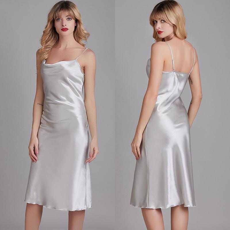 Velvet Silk Dress.