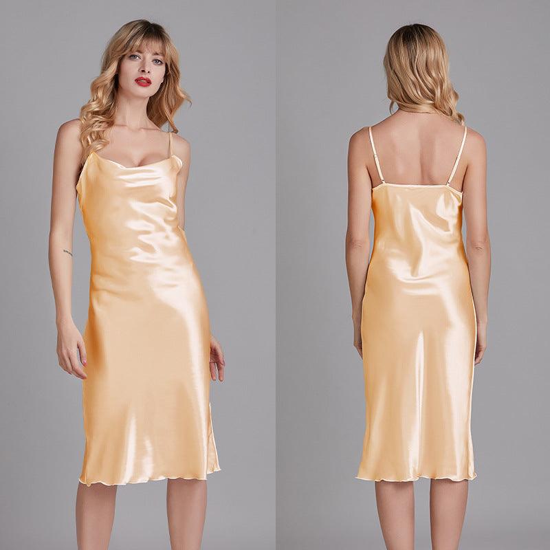 Velvet Silk Dress.