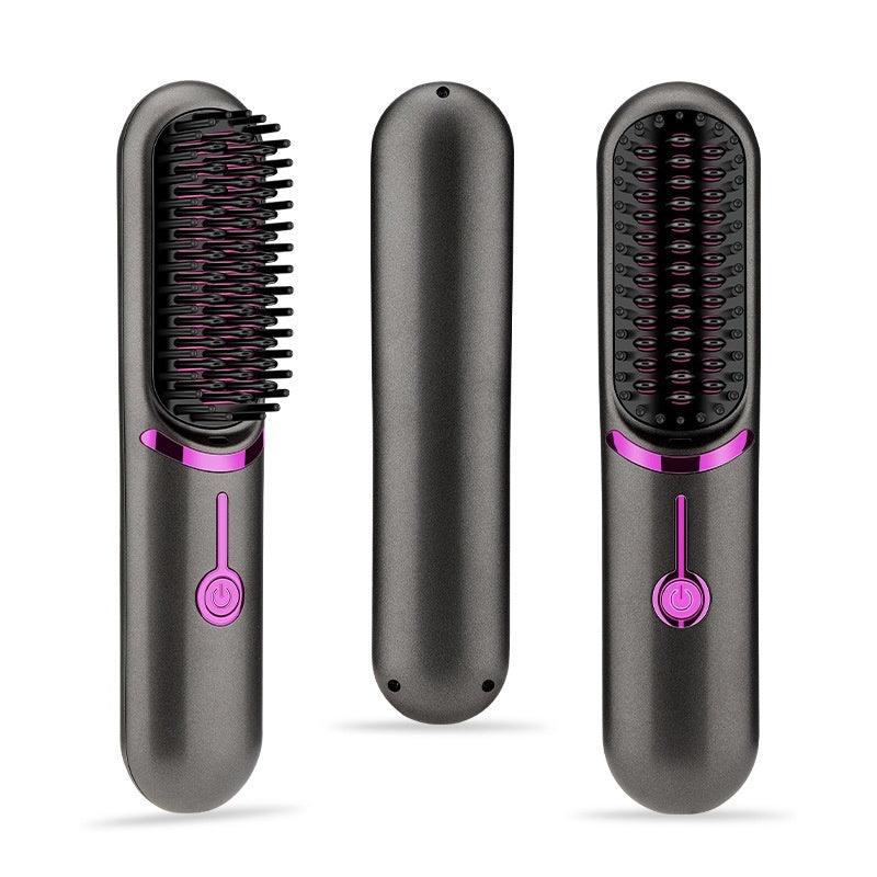 Wireless Straight Comb USB Charging Hairdressing Comb Rolls - Shopylife