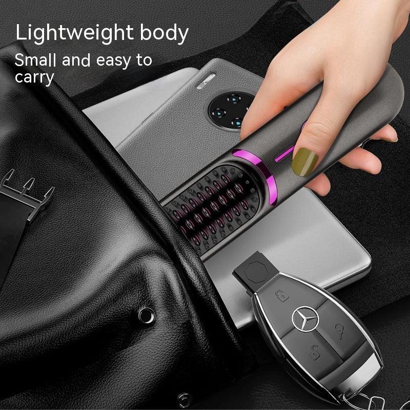 Wireless Straight Comb USB Charging Hairdressing Comb Rolls - Shopylife