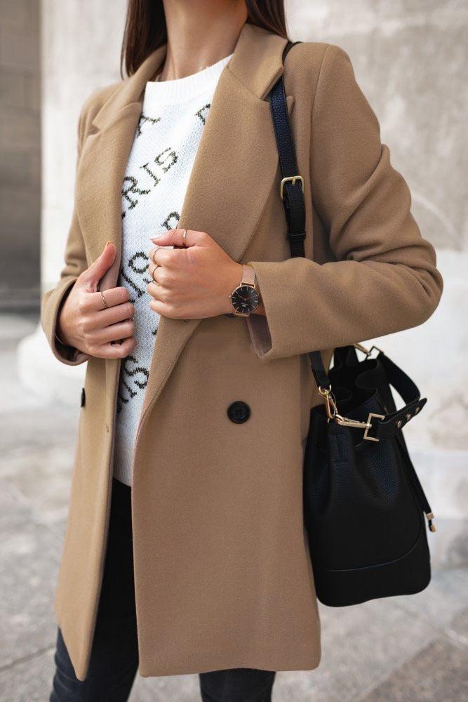 Woolen Women's Coat.