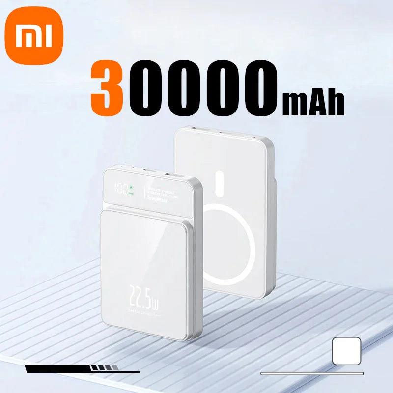 Xiaomi Power Bank 50000mAh Wireless Magnetic Power Bank Magsafe Super Fast Charging Suitable For IPhone Lenovo Samsung Huawei - Shopylife