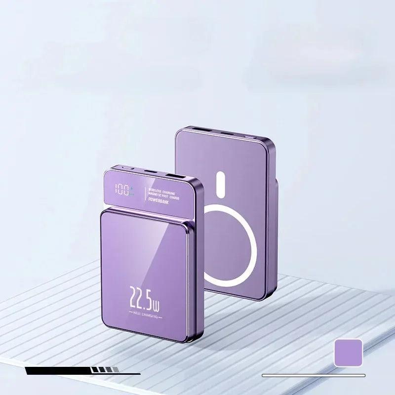 Xiaomi Power Bank 50000mAh Wireless Magnetic Power Bank Magsafe Super Fast Charging Suitable For IPhone Lenovo Samsung Huawei - Shopylife