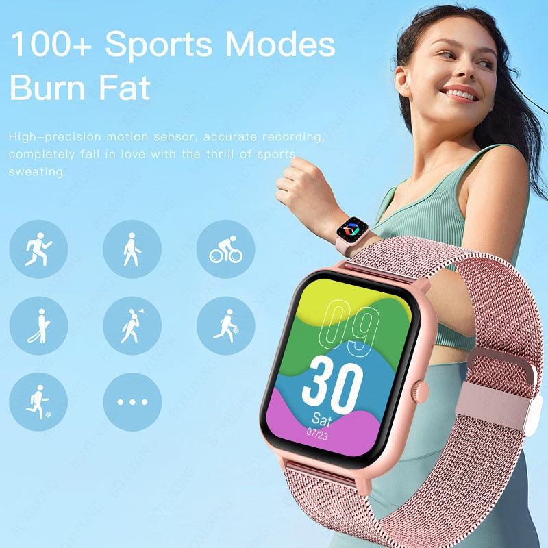 ZL54C Smart Watch AI Voice Assistant Heart Rate Blood Oxygen Sleep - Shopylife