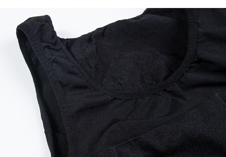 Men's Body Shapers Belly Contracting And Close-fitting Breast Shaping Vest