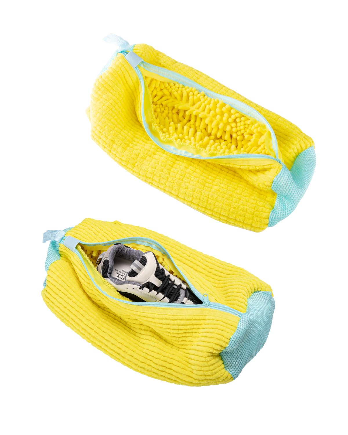 1PCS Washing Shoes Bag Cotton Laundry Fluffy Fibers Easily Remove Dirt Washing Bags Anti-Deformation Shoes Clothes Organizer Shopylife