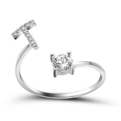 Sleek Letter Ring - Shopylife