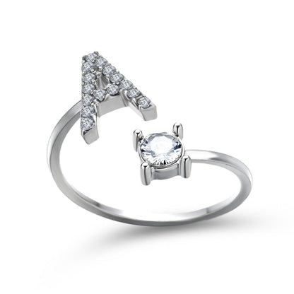 Sleek Letter Ring - Shopylife