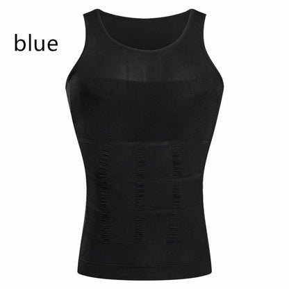 Men's Body Shapers Belly Contracting And Close-fitting Breast Shaping Vest