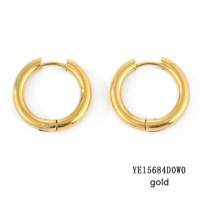 Classy RND Hoops Earrings - Shopylife -   