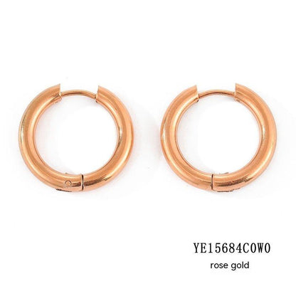 Classy RND Hoops Earrings - Shopylife -   