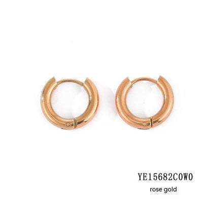 Classy RND Hoops Earrings - Shopylife -   