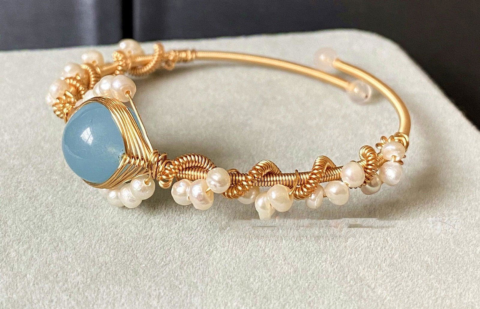 Gold Reptile Eye Bracelet - Shopylife -   