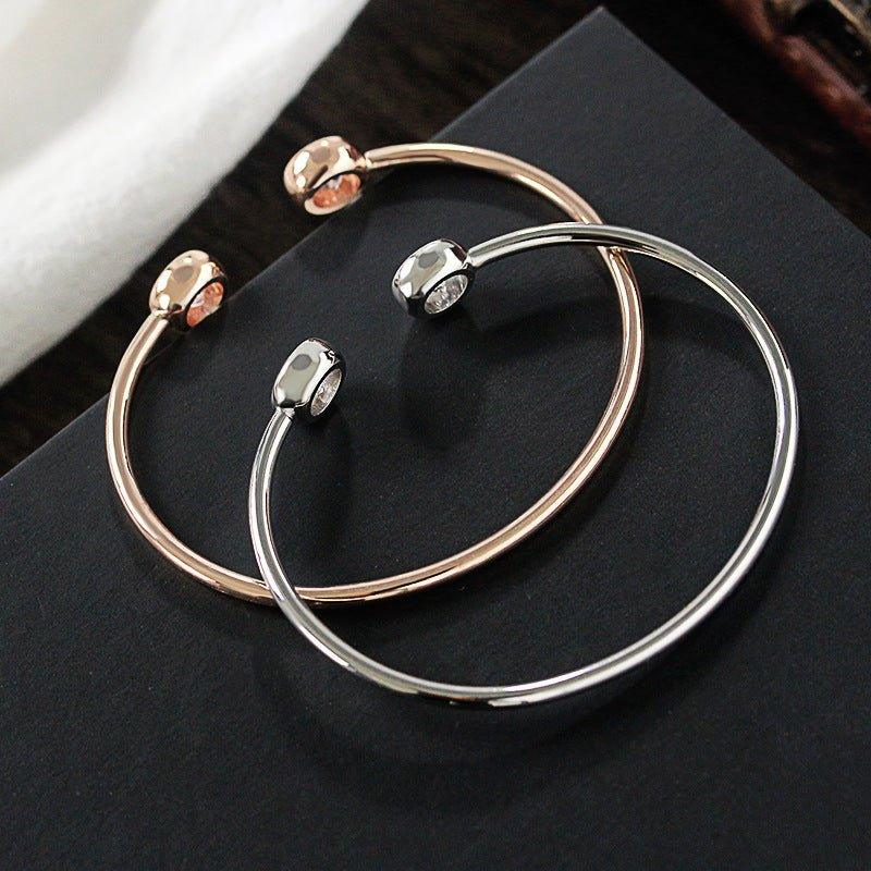 Inlaid Zircon Bracelet - Shopylife -   