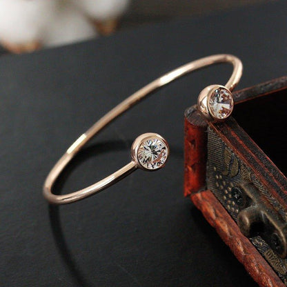 Inlaid Zircon Bracelet - Shopylife -   
