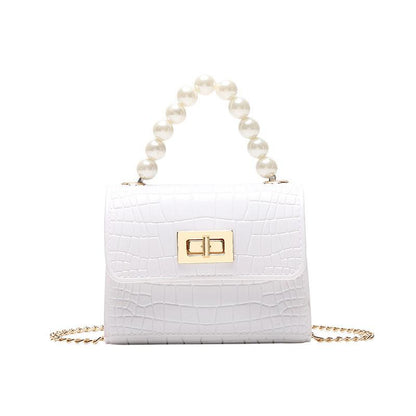 Luxe Pearl Jelly Handbag - Shopylife -   