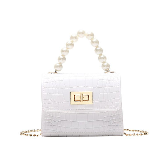 Luxe Pearl Jelly Handbag - Shopylife -   