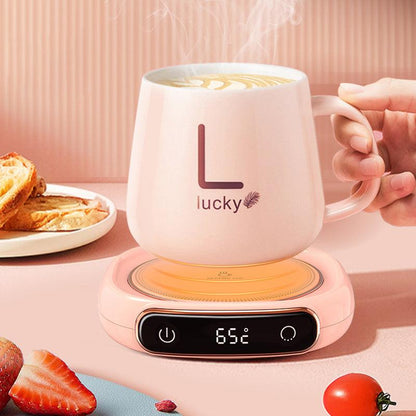 Milk Heating Insulation Base Desktop Digital Display Warming Pad - Shopylife -   